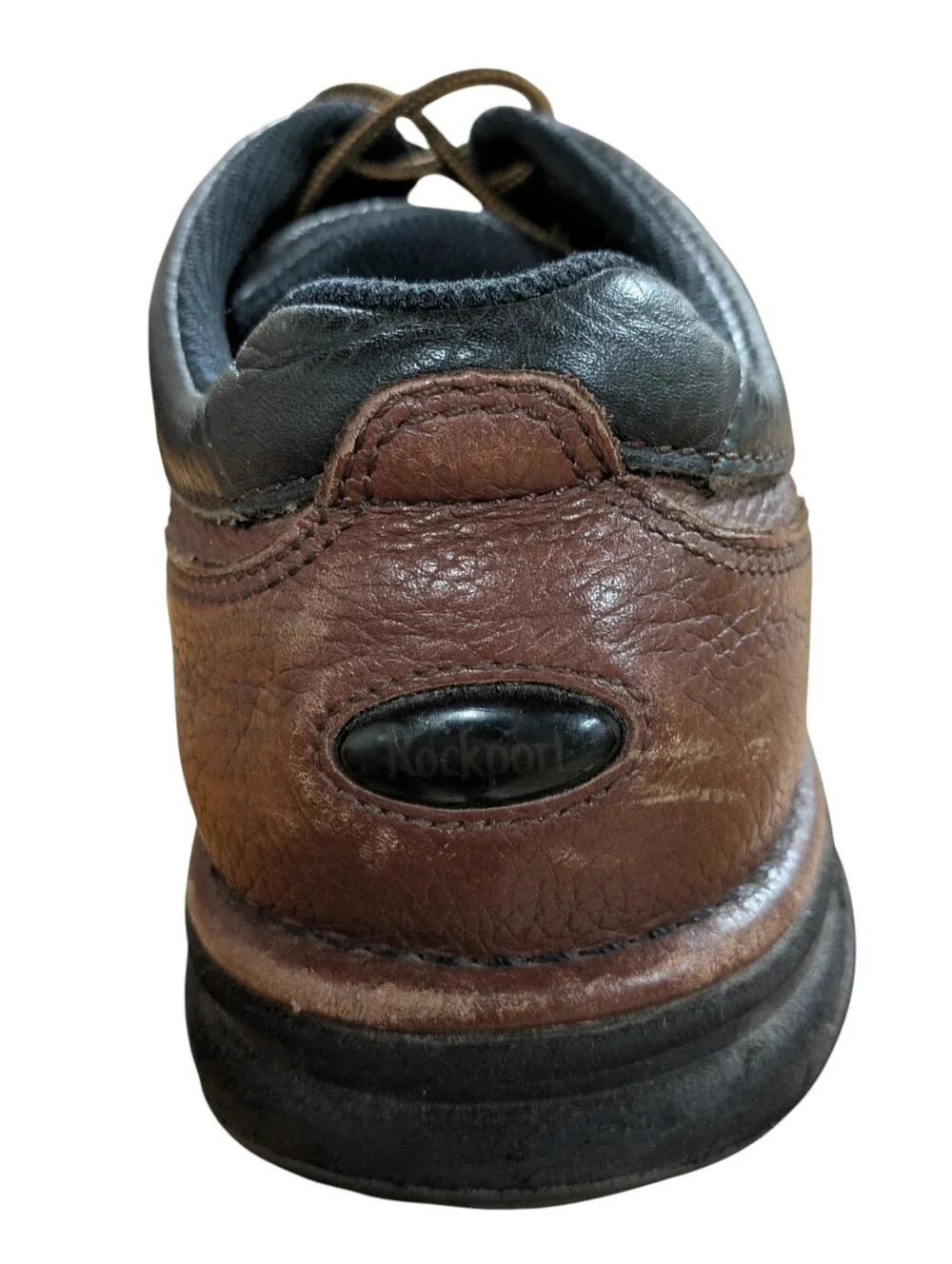Rockport World Tour Brown Leather Walking Shoes Size 11